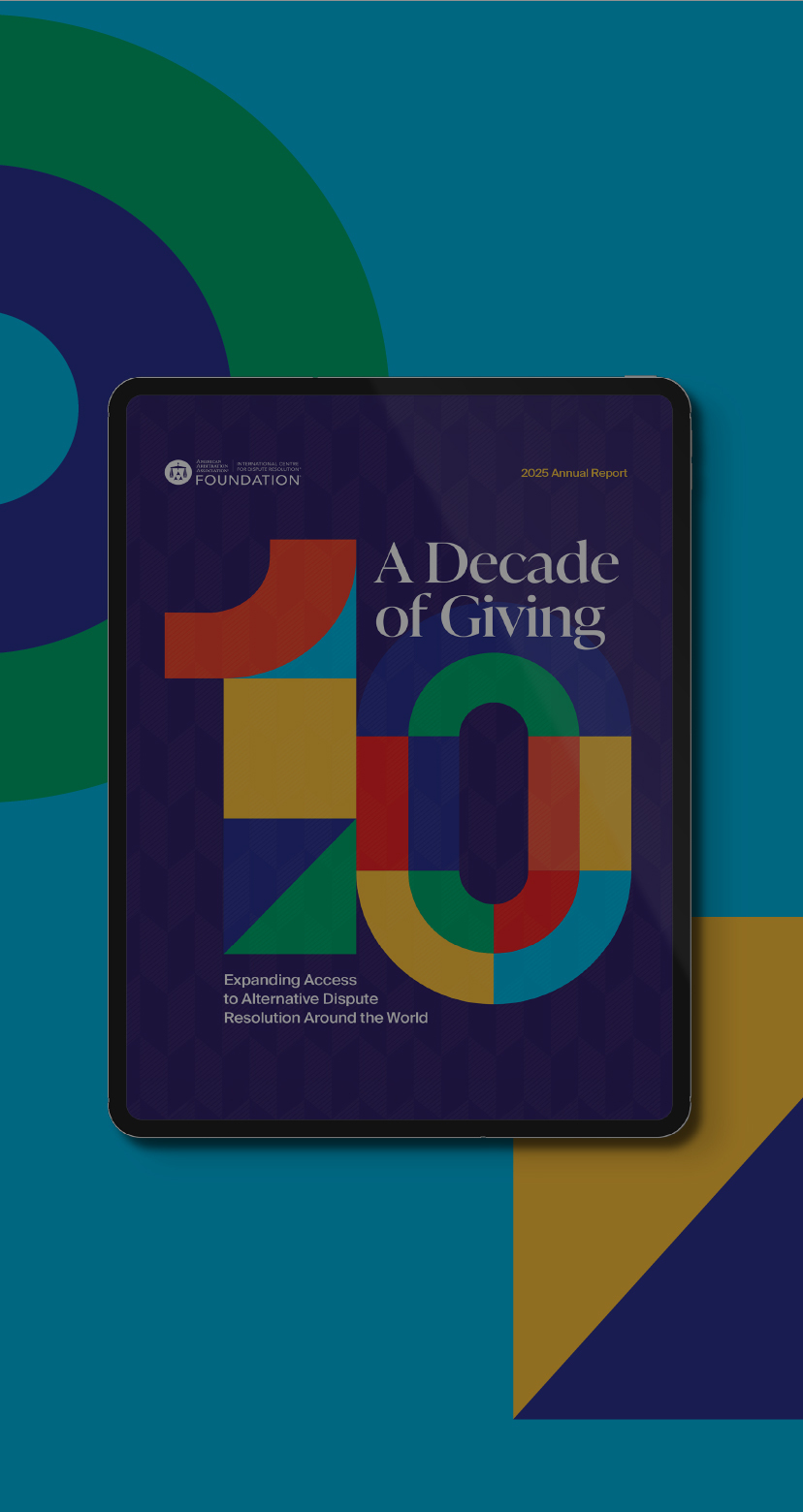 The AAA-ICDR Foundation 2025 Annual Report
